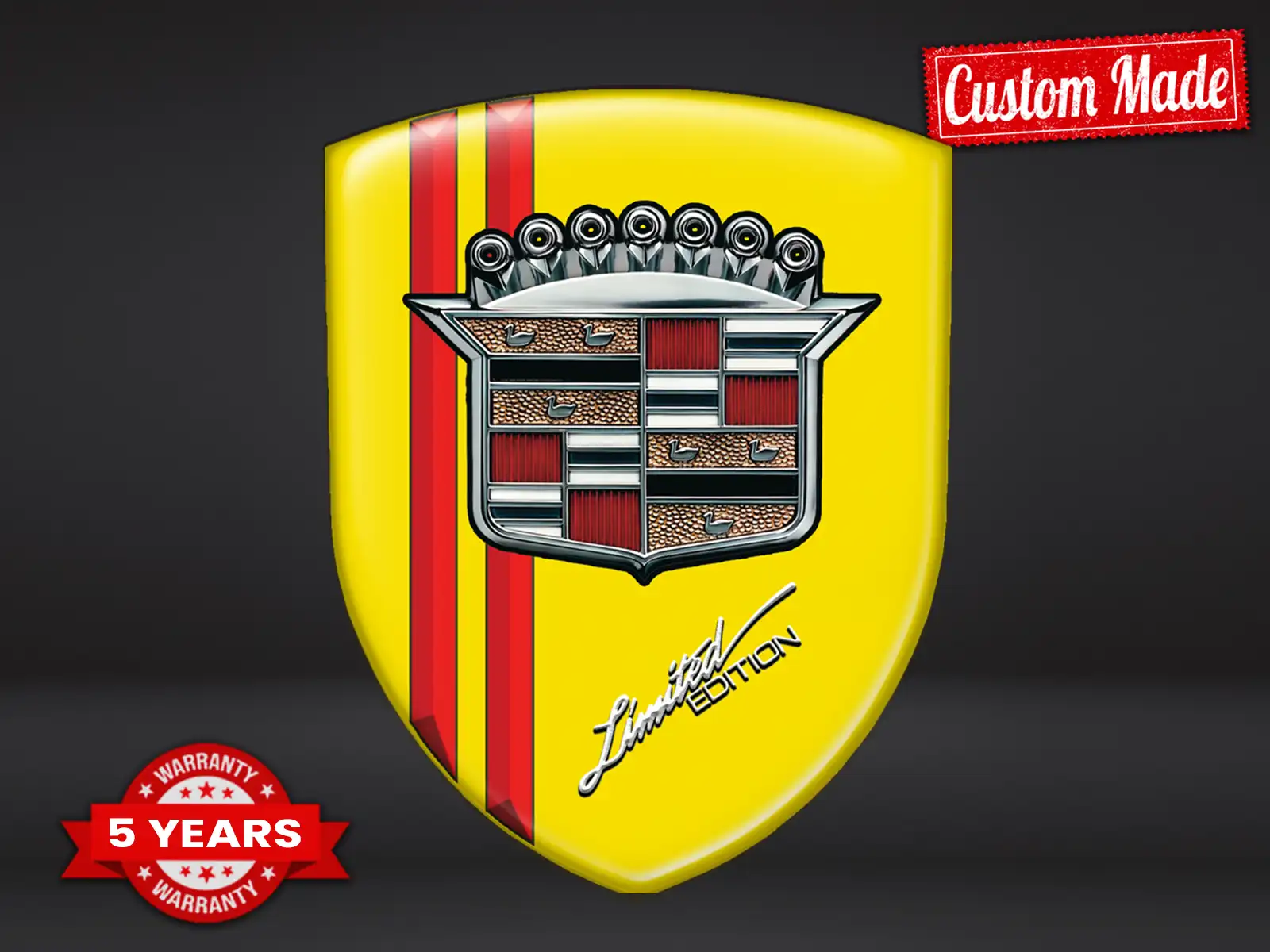 Cadillac Windschutzscheibenaufkleber Trendig